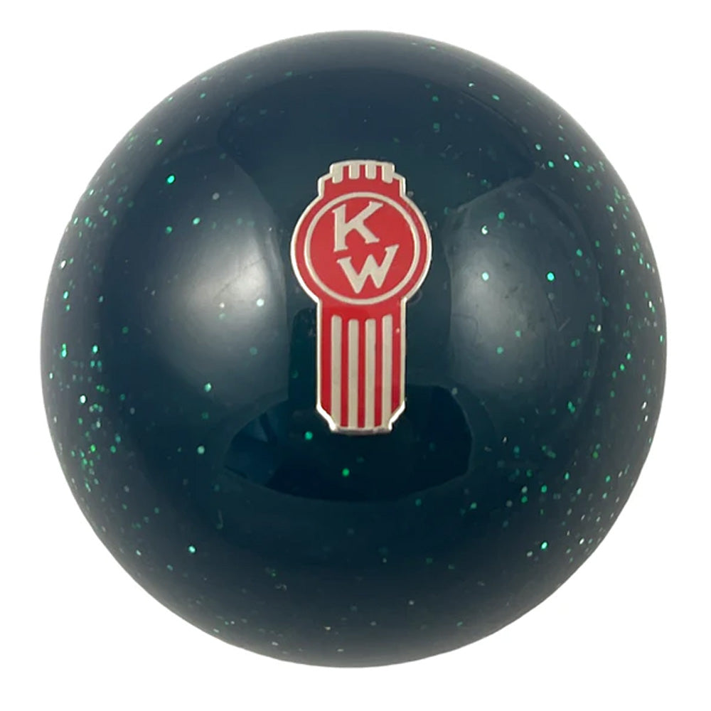 Kenworth Old Style Logo Glitter Air Brake Knob