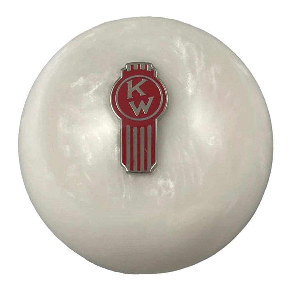 Kenworth Old Style Logo Pearl Shifter Knob