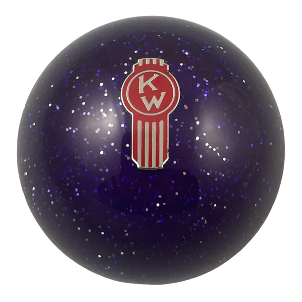 Kenworth Old Style Logo Glitter Air Brake Knob