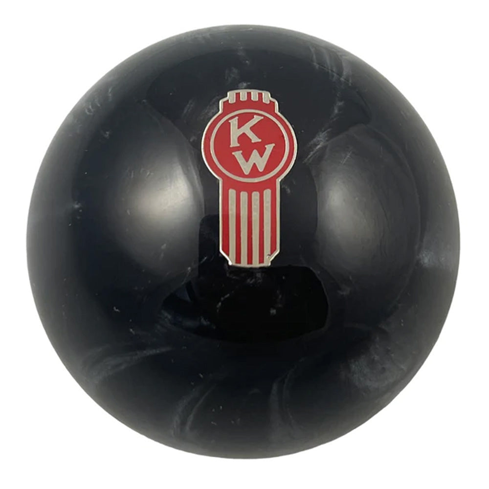 Kenworth Old Style Logo Pearl Airbrake Knob