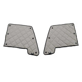 ZenEclipse International Prostar, 2009-2017 Lonestar Gray Door Window Cover Set