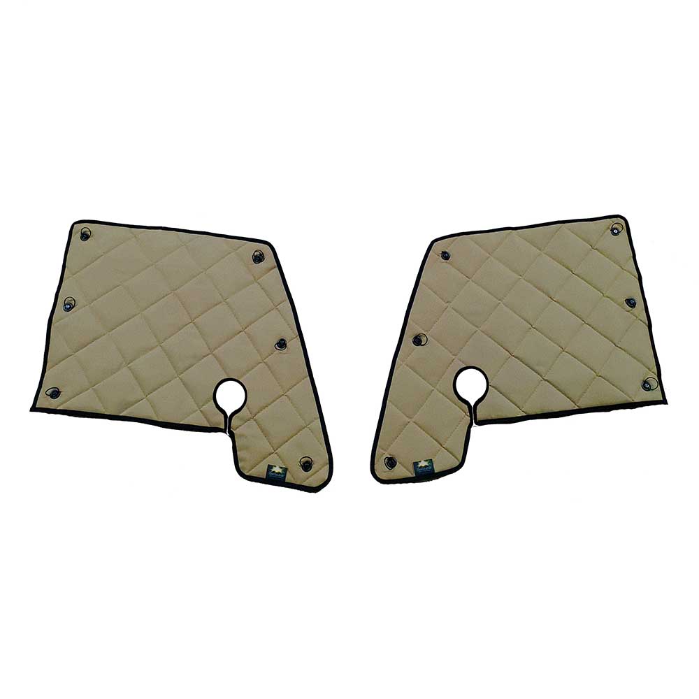 ZenEclipse International Prostar, 2009-2017 Lonestar Door Window Cover Set with Vent Window