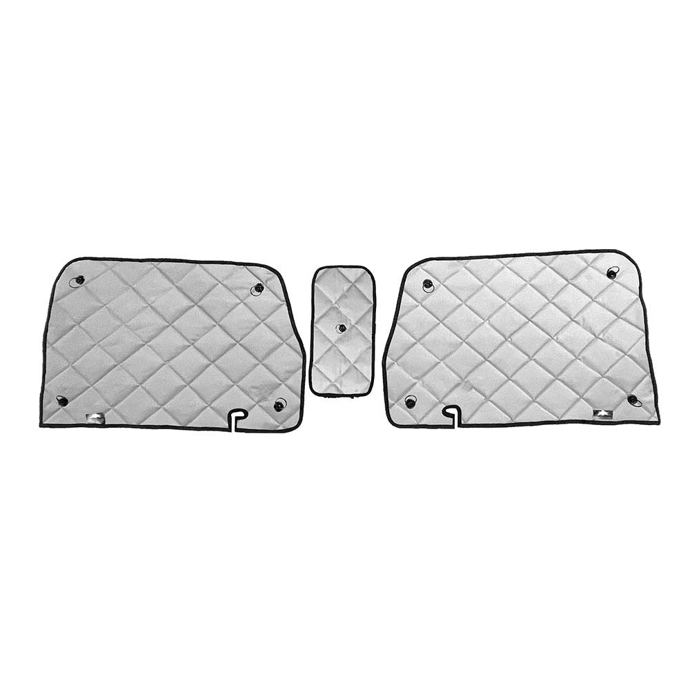 ZenEclipse 1999 and Older International 9100, 9200, 9400, 9900 Door Window Cover Set with Vent