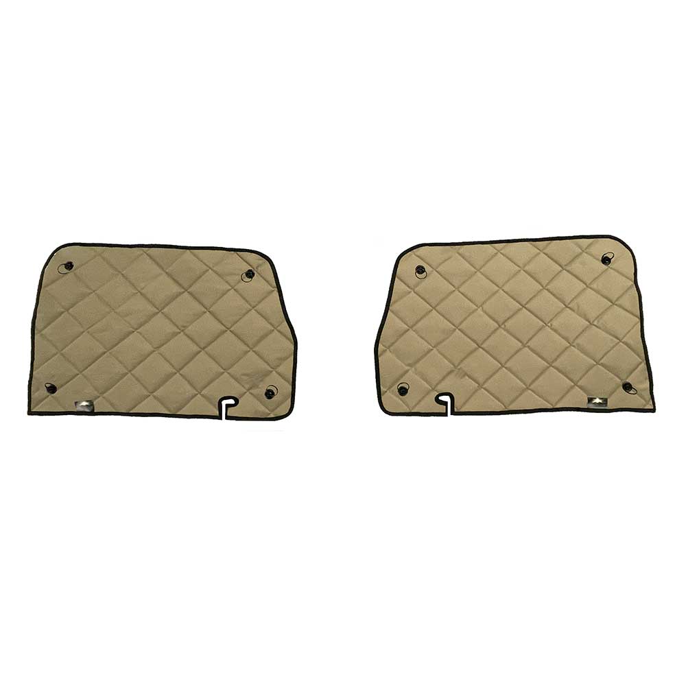 ZenEclipse 1999 and Older International 9100, 9200, 9400, 9900 Door Window Cover Set with Vent