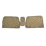 ZenEclipse 1999 and Older International 9100, 9200, 9400, 9900 Door Window Cover Set with Vent