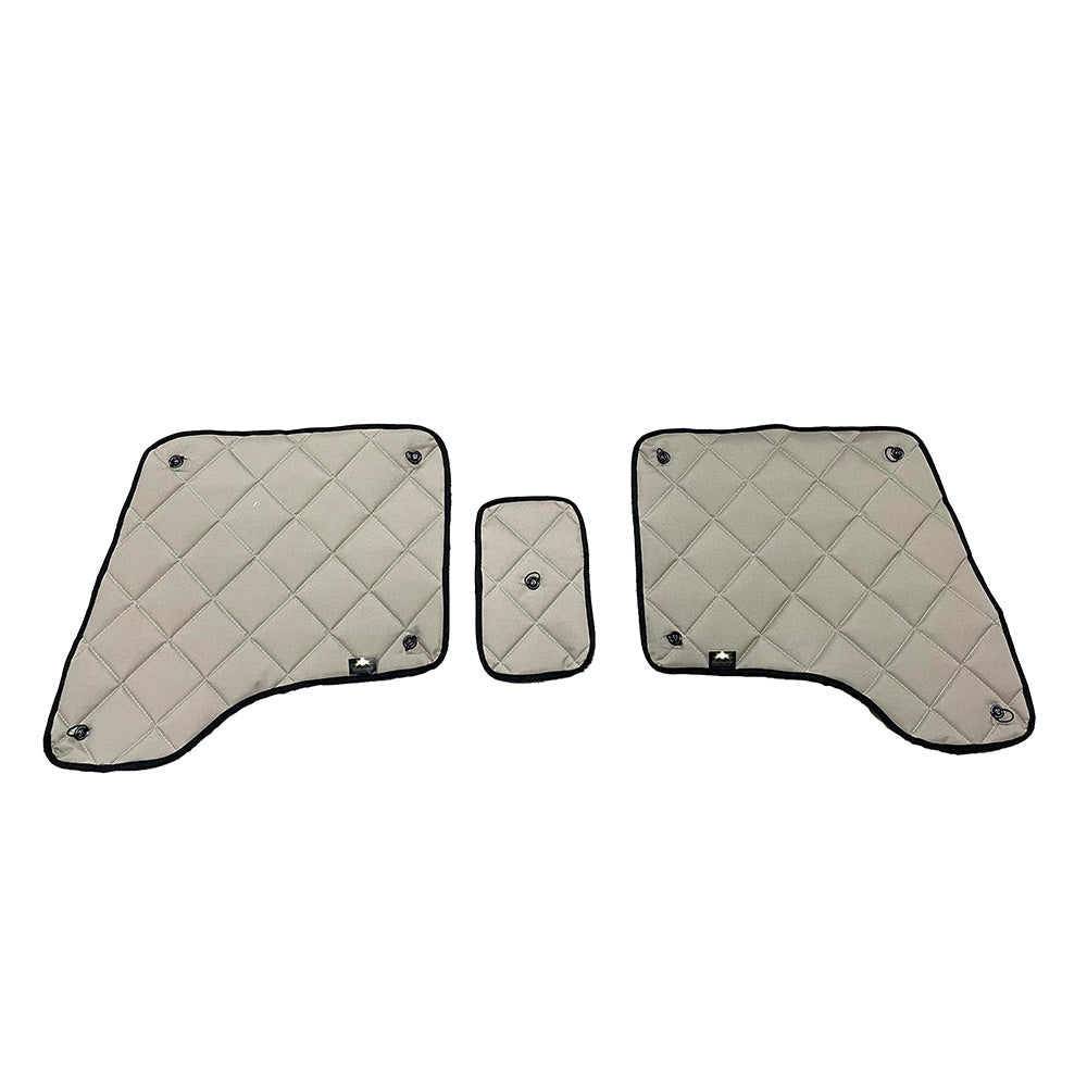 ZenEclipse 2002+ Mack Gray Door Window Set without Vent Window
