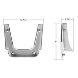 Freightliner Cascadia 2018+ Chrome Fuel Tank Fairing Trim