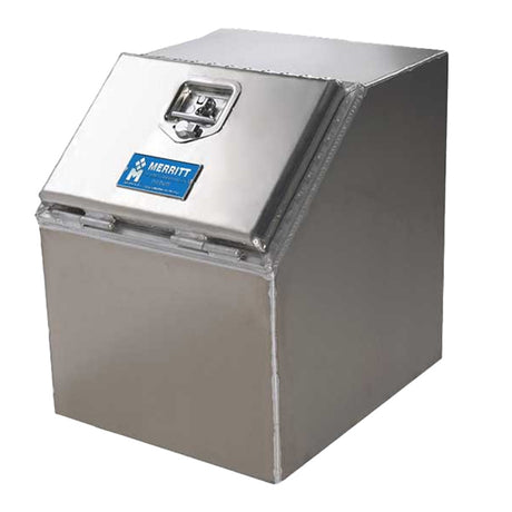 36"L X 22"H x 21"D smooth saddle box