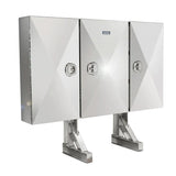76" Cab Rack with Stainless Steel Doors