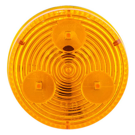 2" Low profile 3 LED marker light, close-up