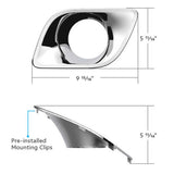 2013 - 2021 Kenworth T680 Chrome Fog Light Bezel