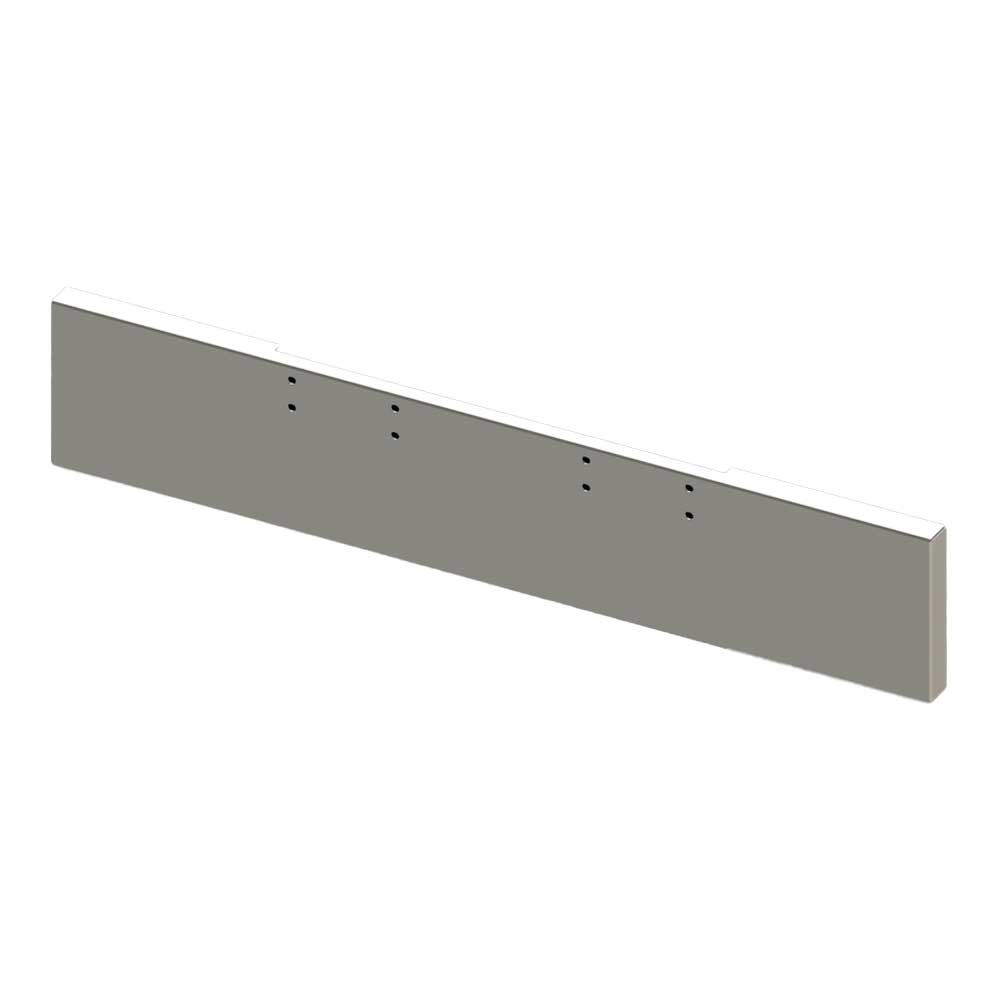 18" Boxed End Chrome Plated Bumper for Peterbilt 359