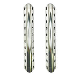 17" Rounded Filter Light Panel with Ten 3/4" Light Holes - Pair