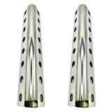 14" Rounded Filter Light Panel with Eight 3/4" Light Holes - Pair