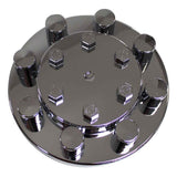 Front and Rear Axle Cover with Top Hat Axle Bolt Covers - 6 Pack