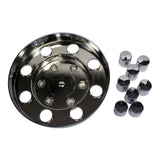 Front and Rear Axle Cover with Top Hat Axle Bolt Covers - 6 Pack