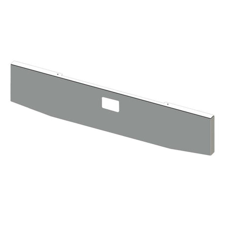 18" Peterbilt 357, 378, 379 tapered boxed end with tow holes chrome blind mount bumper for semi trucks