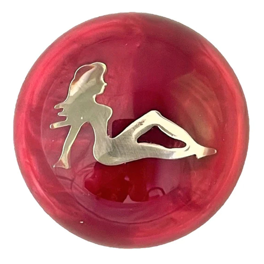Chrome Lady Pearl Air Brake Knob