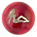 Chrome Lady Pearl Air Brake Knob
