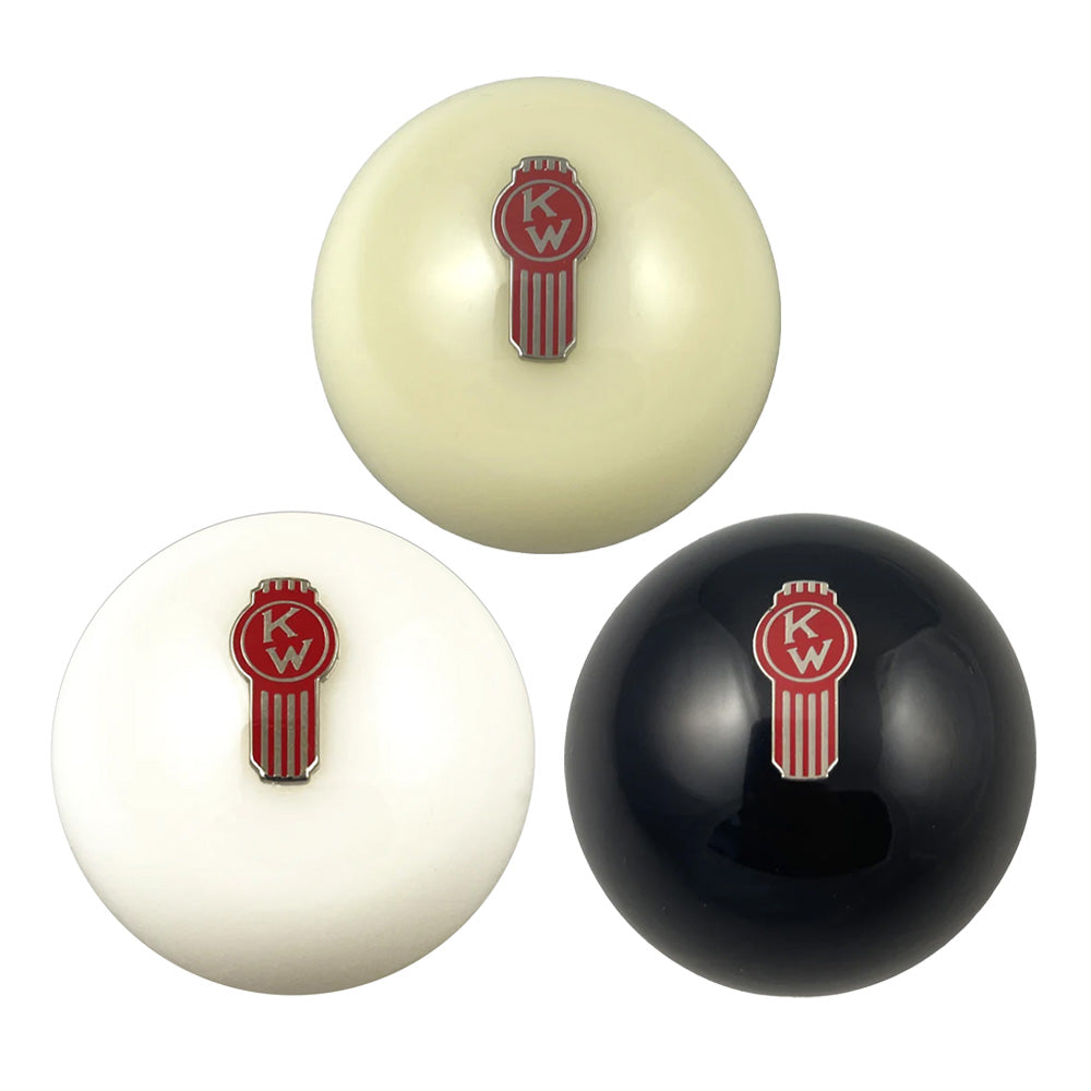 Kenworth Old Style Logo Solid Shifter Knob