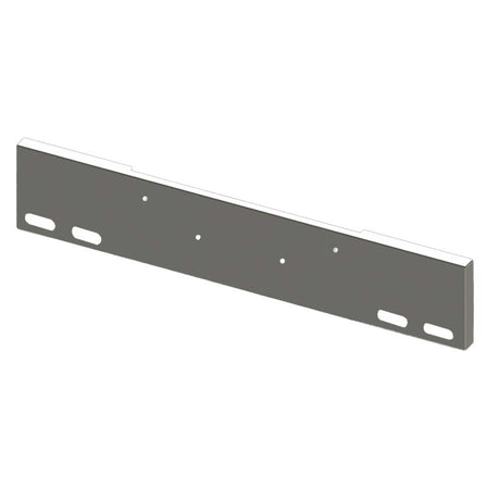18" Boxed end chrome plated with 4 oval light cutouts bumper for Peterbilt 365, 367, 388, 389, 567 and Kenworth W990