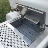 Slide In Rail 14" x 22" Recessed Storage Box with Light