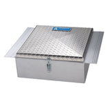 In-Frame Diamond Plated Tool Box 22"W x 24"L x 7 1/2"D