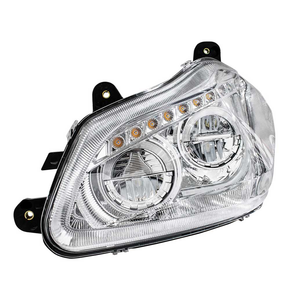 2013-2021 Kenworth T680 High Power 45 LED Headlight with Sequential Turn Signal