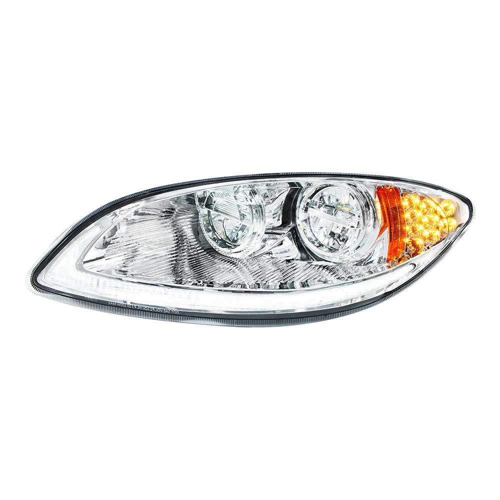 International Prostar 2006-2017 LED Headlight with LED Light Bar and Turn Signal