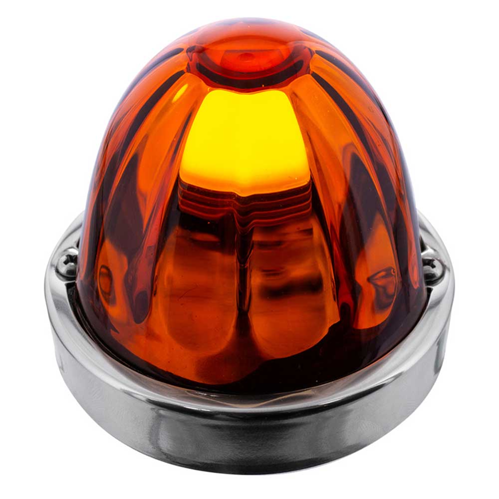 Dark Amber Watermelon Flush Mount Kit