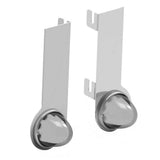 Peterbilt 379, 389 Amber GLO LED Watermelon Single Face Air Cleaner Short Version Light Bar