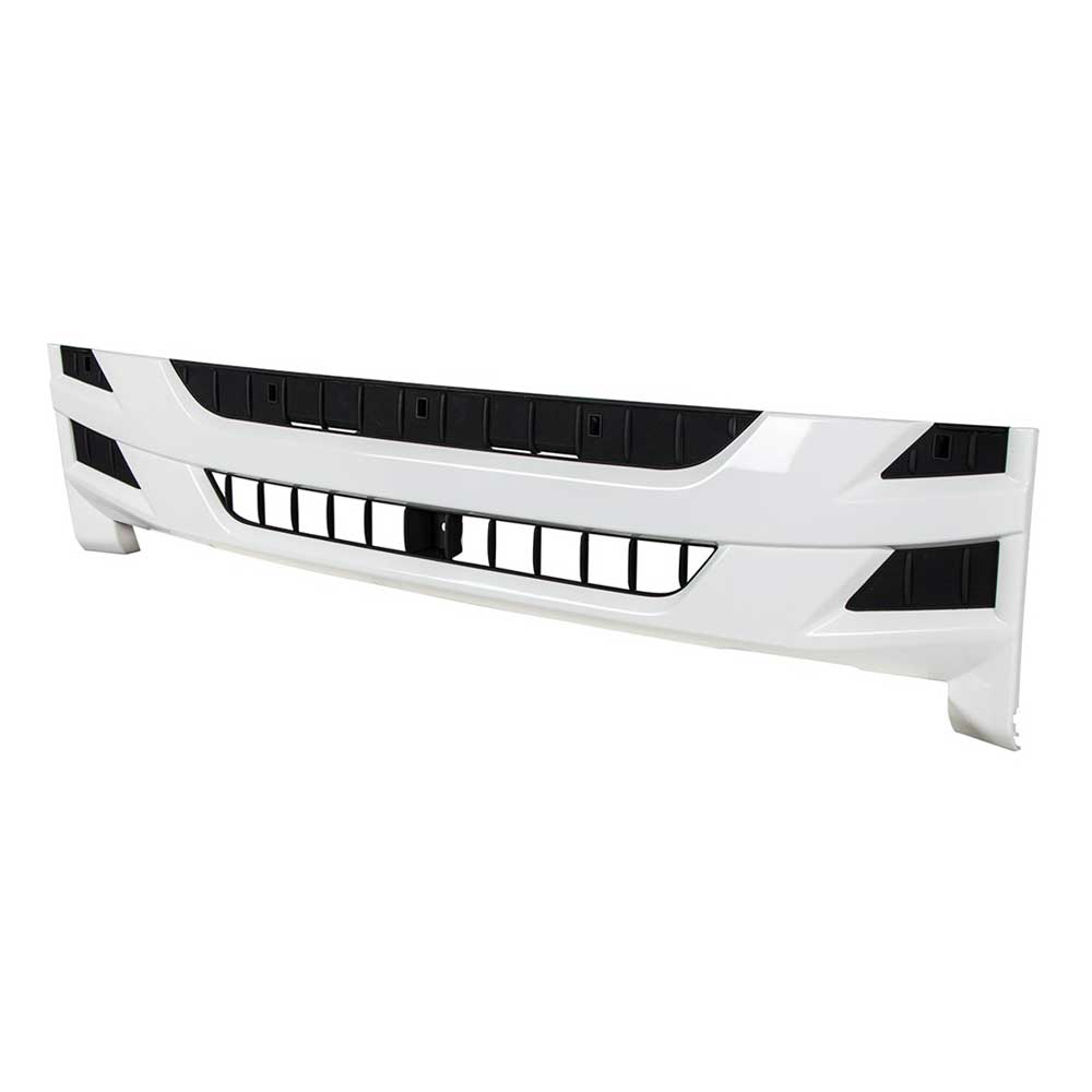 Isuzu NPR 2013+ (ELF 400, 500, 600) White Plastic Wide Grill