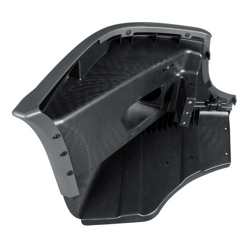 Freightliner Cascadia 2008 - 2017 Bumper End Assembly without Fog Light Holes