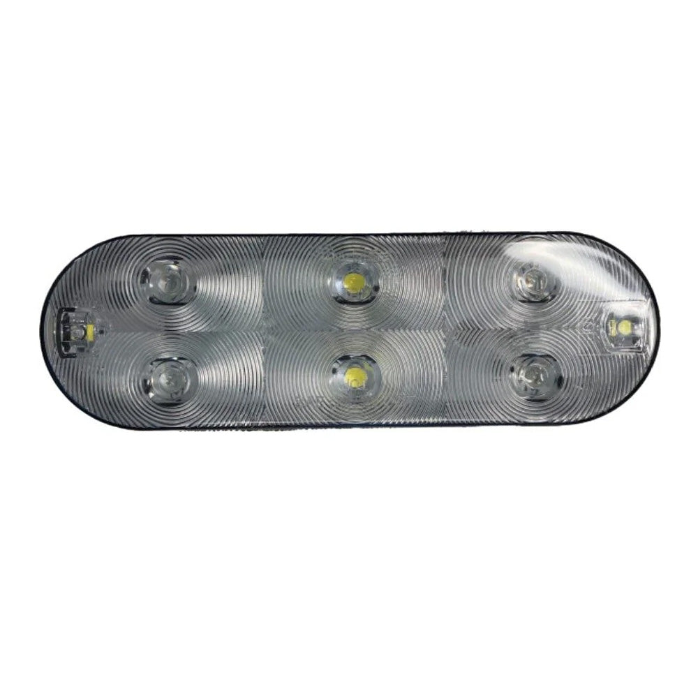 60 Series White Oval Back Up LED Light – Iowa 80