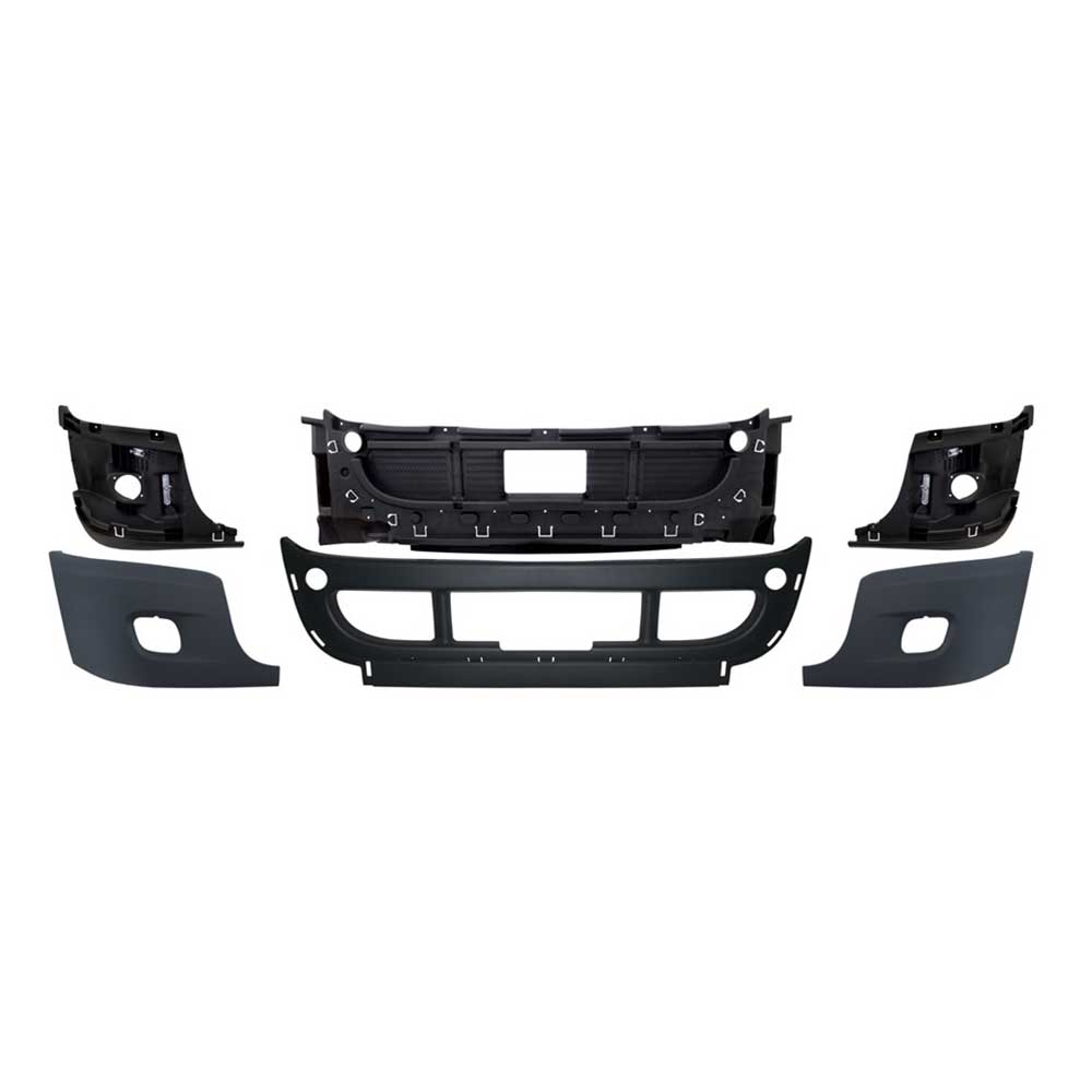 Freightliner Cascadia 2008-2017 Three Piece Bumper Kit with Fog Lights