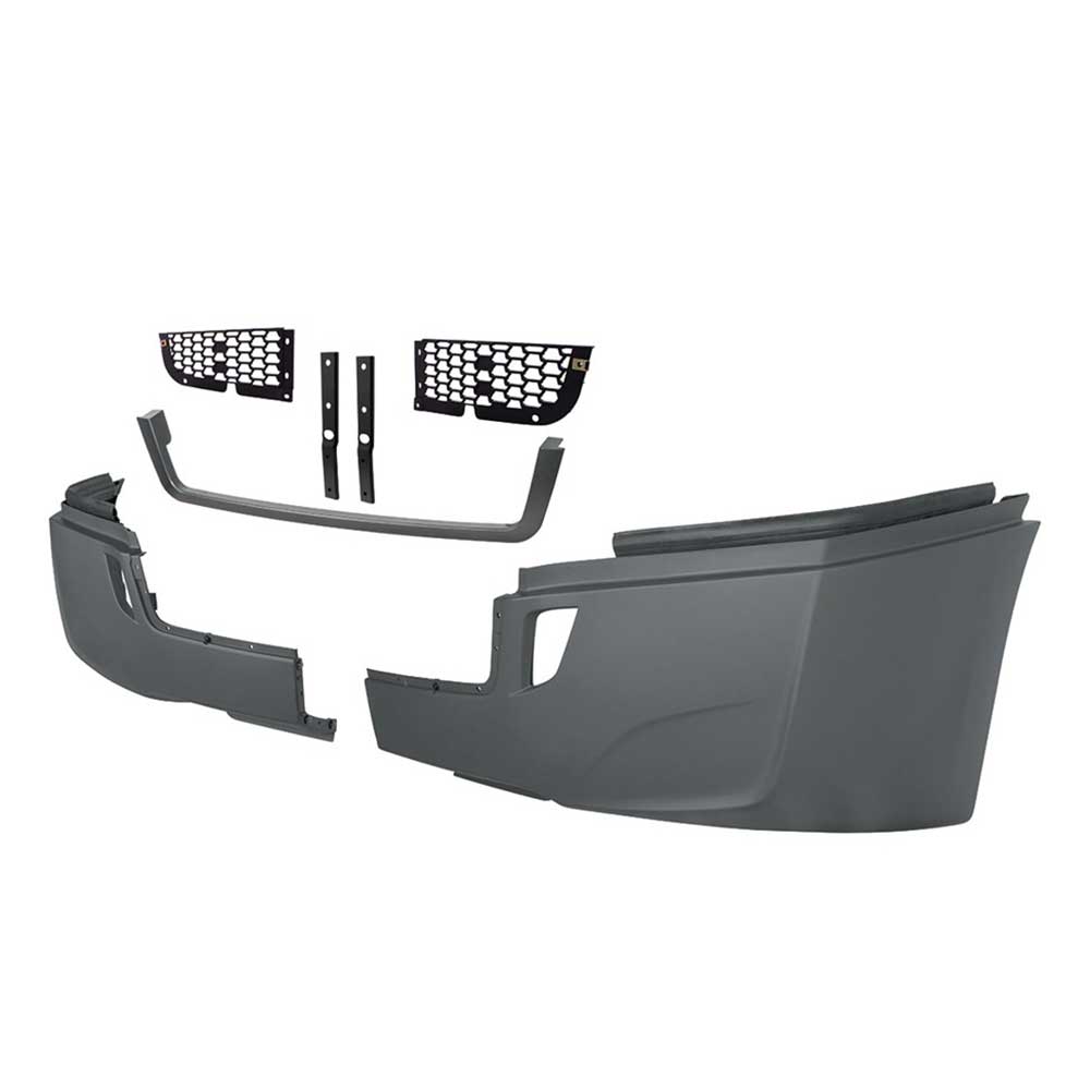 Freightliner Cascadia 2018+ Five Piece Bumper Kit Without Fog Lights
