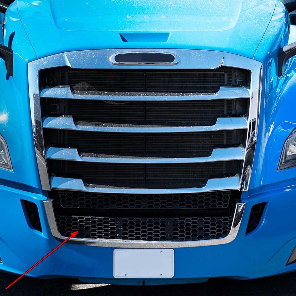 Freightliner Cascadia 2018+ One Piece Bumper Mesh