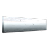 Peterbilt 389, 388, 567 Set Forward Axle 22" Stainless Steel Boxed End Bumper with Twenty-Two 3/4" Light Cutouts