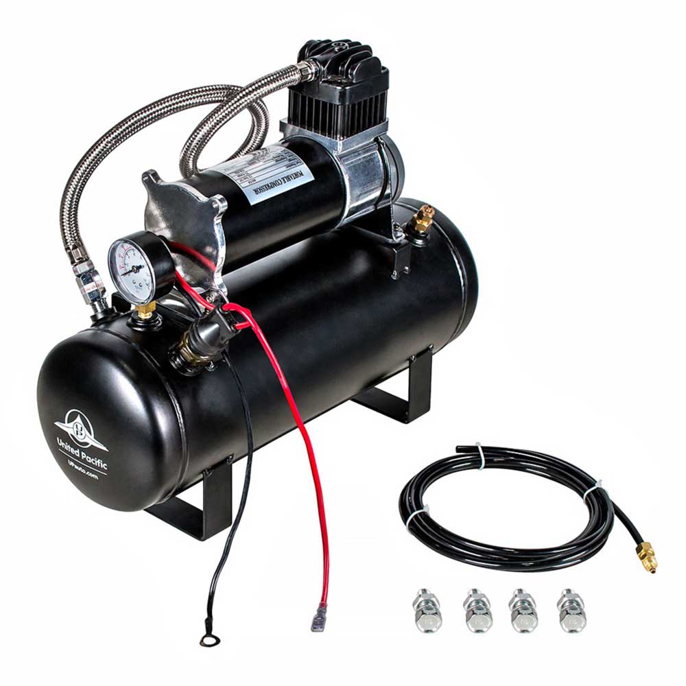 Heavy Duty 12-Volt 150 PSI Air Compress and Tank Kit - Competition Series