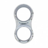 Mack Chrome 2 Gauge Bezel with Visor