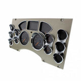 Mack Chrome 2 Gauge Bezel with Visor