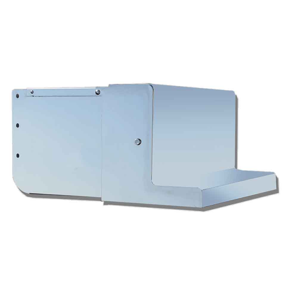 Peterbilt 48" Stainless Steel Battery Box with Molded Lid