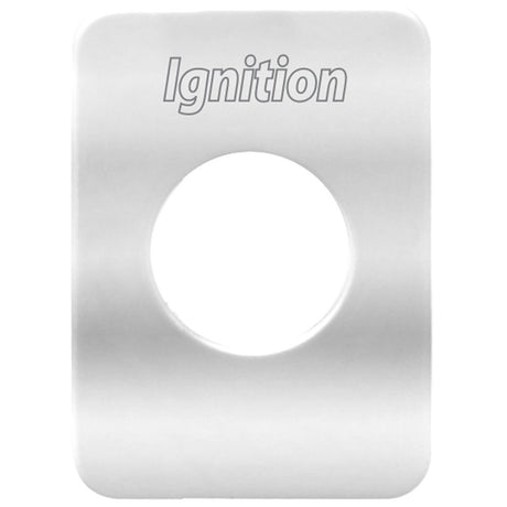 Stainless steel ignition switch plate for Freightliner for semi trucks