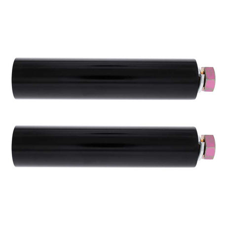 8" Black quarter fender mounting post (PR), closer view