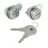 Twist & Lock Stainless Steel 3/4" Dual Wheel HubShield - 4 Cover Kit