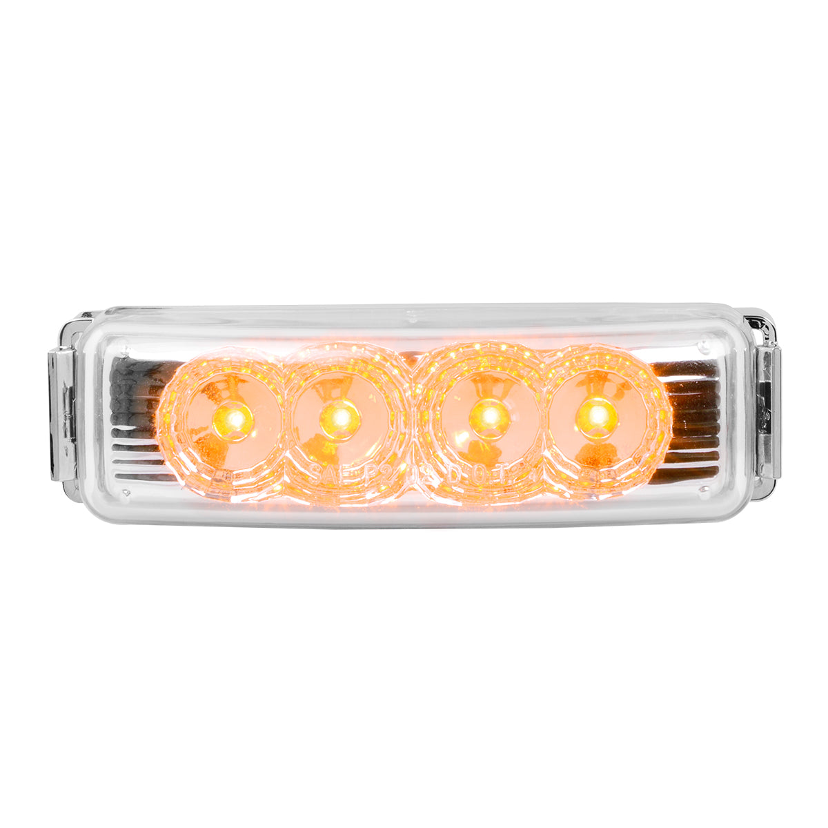4" 4 LED Spyder Light with Chrome Rim