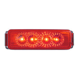 4" 4 LED Spyder Light with Chrome Rim