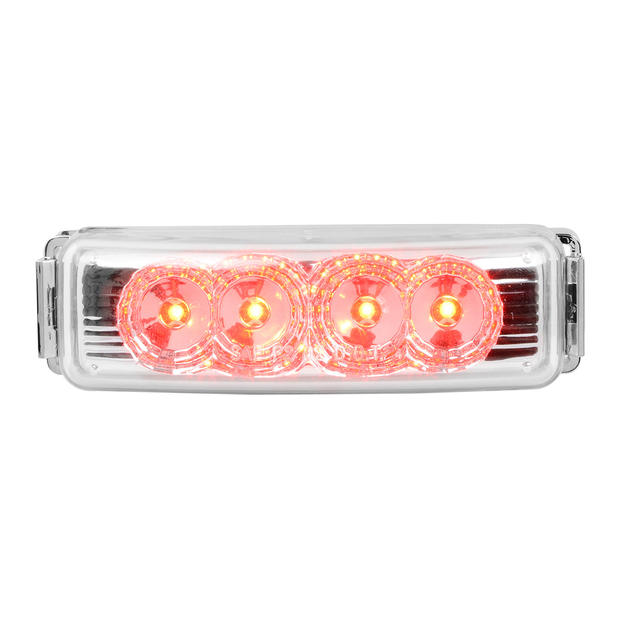 4" 4 LED Spyder Light with Chrome Rim
