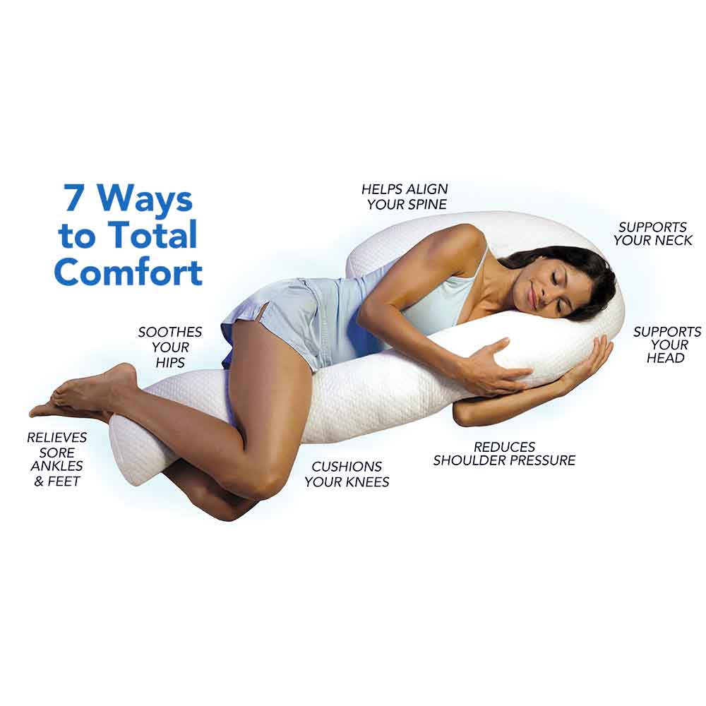 Contour Swan Body Pillow