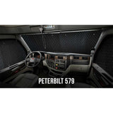 Peterbilt 579, 567 Three Piece Sun Shields Kit